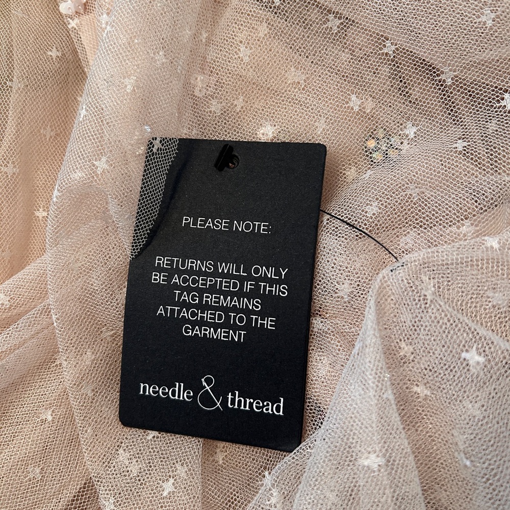 Needle & Thread “Neve” Blush Embellished Gown - Picture 8 of 14